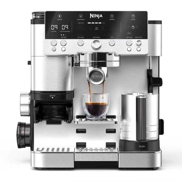 Ninja Luxe Cafe Premier Bean to Cup Espresso Coffee Machine Cold Brew 2L 9 Bar