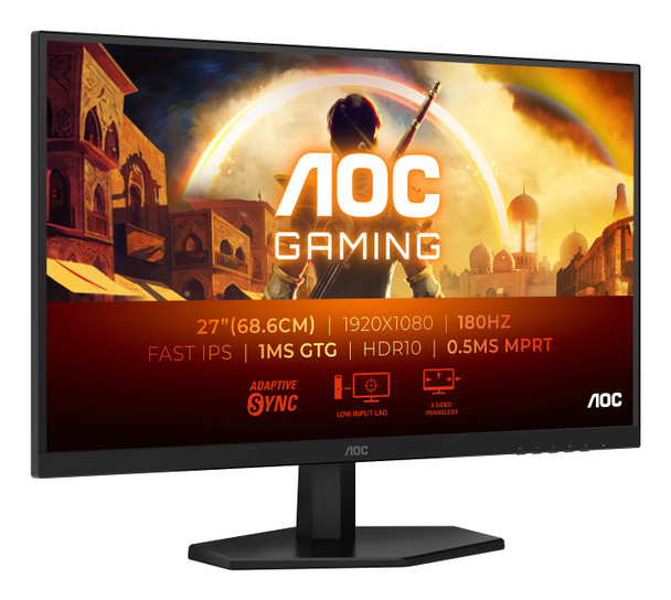 AOC G4 27G42E computer monitor 68.6 cm (27") 1920 x 1080 pixels Full HD LCD Black – image 2