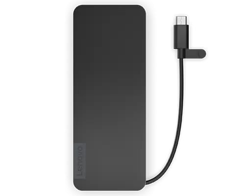 Lenovo USB-C Slim Travel Docking Station 4K HDMI 65W PD Multiport Hub for Laptop – image 3