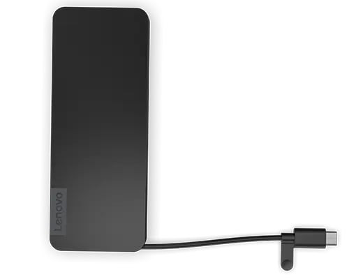 Lenovo USB-C Slim Travel Docking Station 4K HDMI 65W PD Multiport Hub for Laptop – image 4