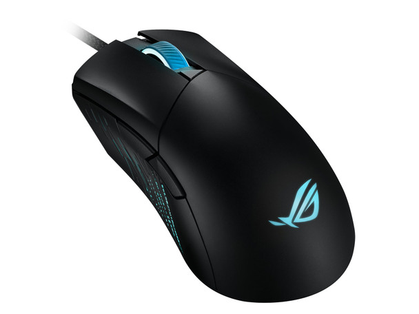 ASUS ROG Gladius III Wired Optical Gaming Mouse 19000 DPI 1000Hz RGB Black PC – image 4