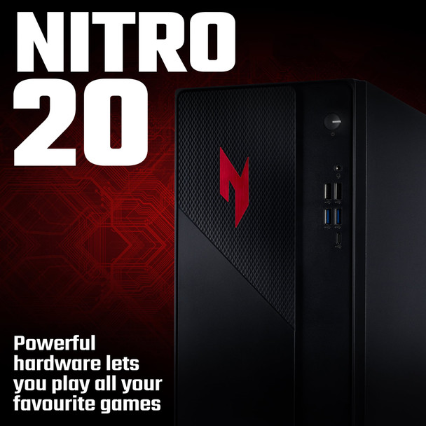 Acer Nitro 20 Gaming Desktop Intel Core 5 16GB 512GB SSD RTX 5060 - DG.E5VEK.005 – image 2