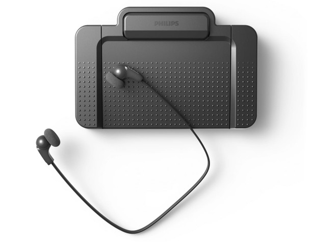 Philips SpeechExec LFH7277 Transcription Kit with Foot Control and Headphones - LFH7277/08 – image 3