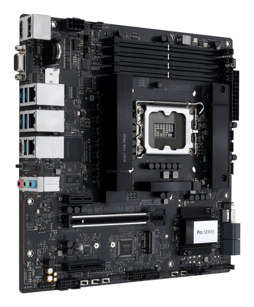 ASUS Pro WS W680M-ACE SE LGA 1700 Micro-ATX Motherboard - 90MB1FA0-M0EAY0 – image 2