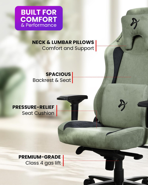 Arozzi Vernazza Supersoft Gaming Chair, 145kg Capacity, 4D Armrests - VERNAZZA-SPSF-FST – image 3