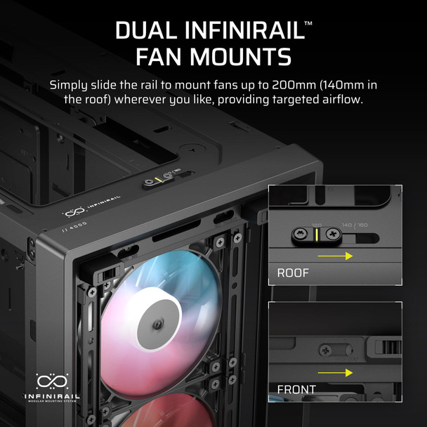 Corsair Frame 4000D Mid-Tower ATX Case with 14.5" LCD & 4x ARGB Fans - CC-9011326-WW – image 5