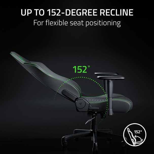 Razer Iskur V2 X NewGen - Ergonomic Gaming Chair with Breathable Comfort - Gen-2 EPU Leather with CoolTouch Technology - Built-In Lumbar Support - Ultra-Wide Shoulder Arches and Seat Base | Black – image 7