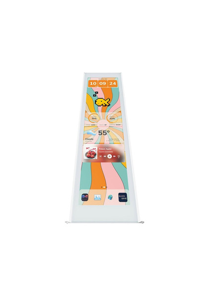 HYTE Y70 Touch Infinite 14.9" 2.5K IPS Touchscreen Upgrade - Snow White - ACC-HYTE-LK-Y7TTI-WW – image 6
