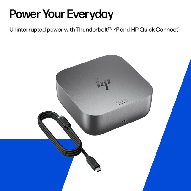 HP Thunderbolt 4 100W G6 Docking Station with 100W PD and HDMI 2.1 - 9X472UT#ABU – image 7