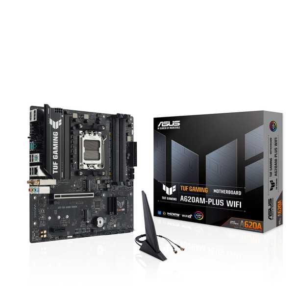 ASUS TUF GAMING A620AM-PLUS WIFI Micro ATX Motherboard Socket AM5 DDR5 Wi-Fi 6 - 90MB1MZ0-M0EAY0 – image 9