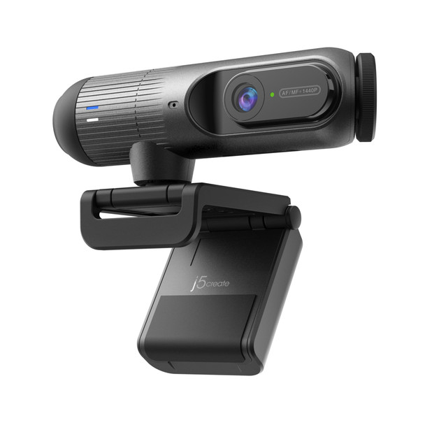 J5CREATE JVU302 2K AI-Powered Webcam 1440p 60fps Auto-Focus USB-C - JVU302-N