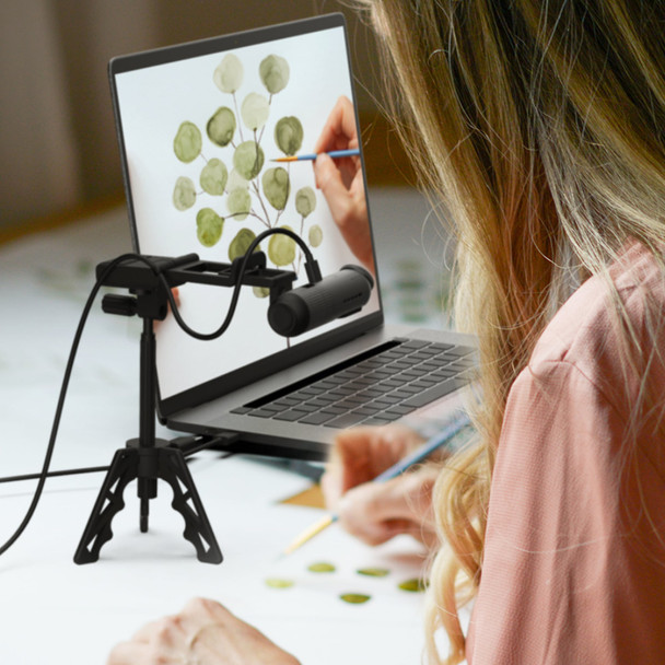 J5CREATE JVU302 2K AI-Powered Webcam 1440p 60fps Auto-Focus USB-C - JVU302-N – image 10