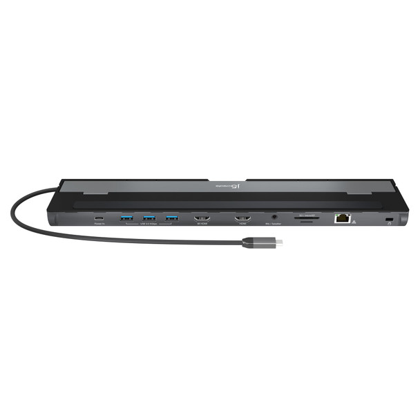 J5CREATE USB-C Dual HDMI Docking Station with 100W Power Delivery - JCD542-N – image 3