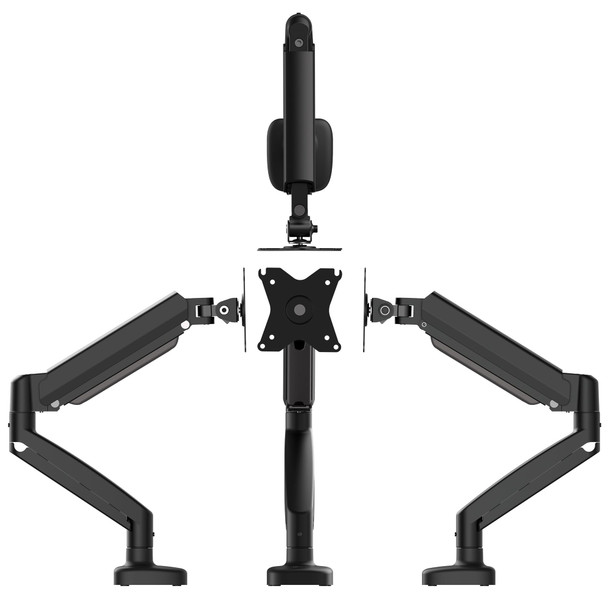 J5CREATE JTSA101 Ergonomic Monitor Mount for 17" to 32" Screens, Up to 8kg - JTSA101-N – image 4