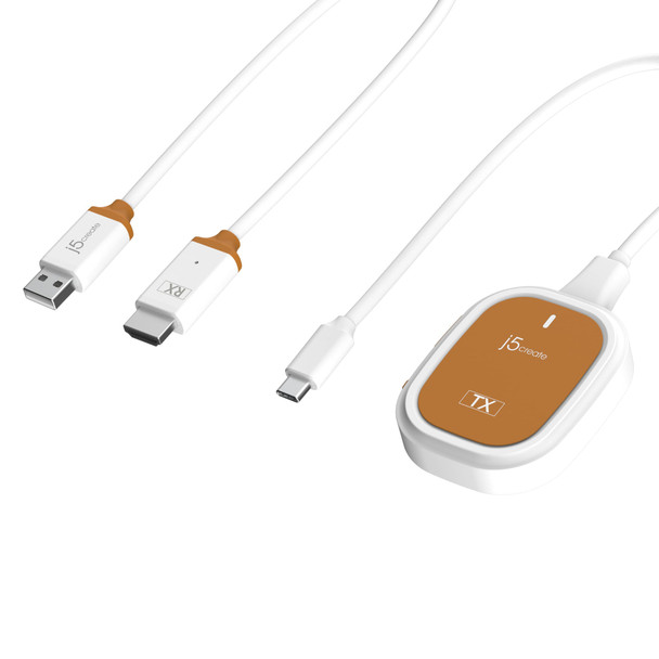 J5create ScreenCast USB-C Wireless Display Extender 1080p 15m - JVAW61-N – image 2