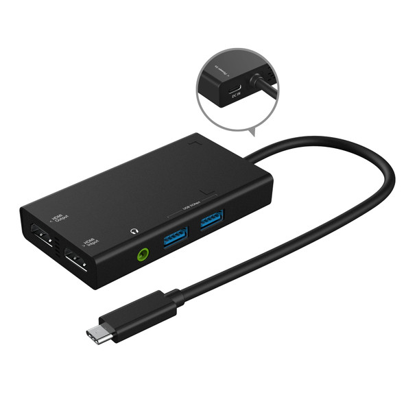 J5CREATE Video Capture USB Hub with 1080p Capture, 4K HDMI, 60W PD - JVA01-N – image 4