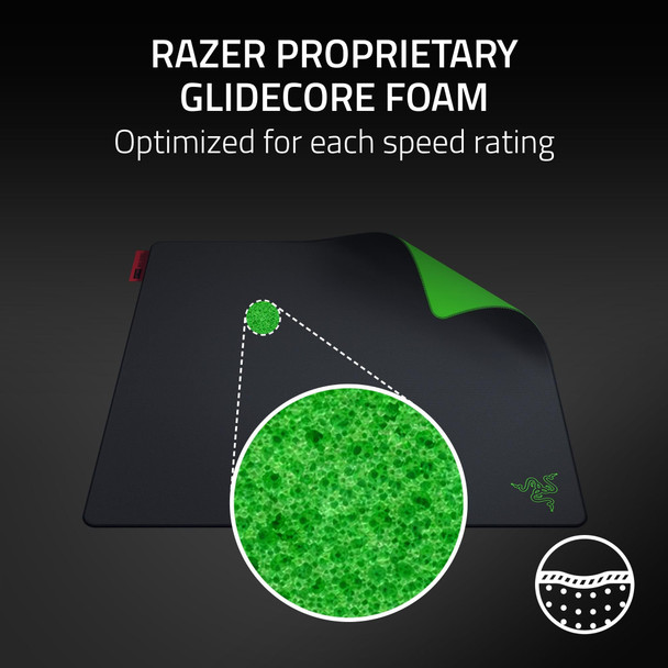 Razer Gigantus V2 Pro L Max Speed Gaming Mouse Mat 19.69" x 18.90" 4mm - RZ02-05491000-R3M1 – image 3