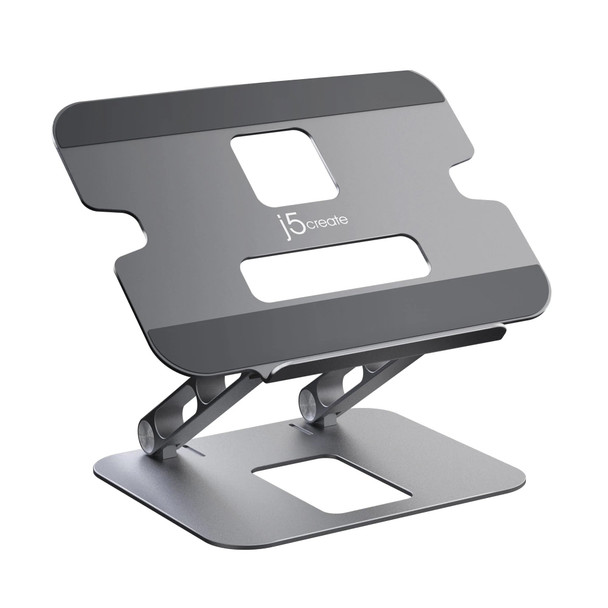J5create Multi-Angle Laptop Stand, Aluminium, Fits up to 16", 4kg Capacity - JTS127-N
