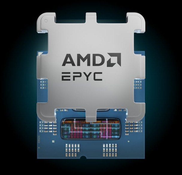 AMD EPYC 4244P 6-Core 3.8GHz Socket AM5 Tray Processor - 100-000001480 - Tray (CPU Only, No Box or Cooler)