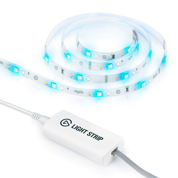 Elgato Light Strip Wi-Fi Smart LED Light Strip 78.74" 2000 Lumens RGBWW - 10LAA9901