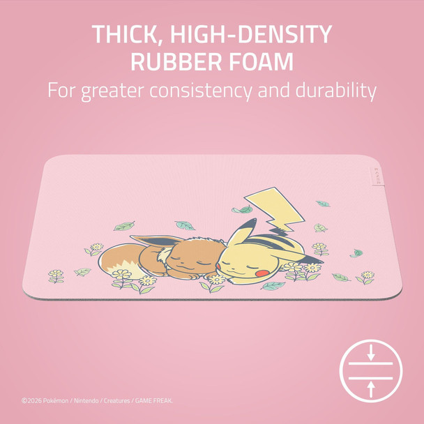 Razer Gigantus V2 Pikachu & Eevee Medium Gaming Mouse Mat 14.17" x 10.83" - RZ02-03334900-RUEA – image 3