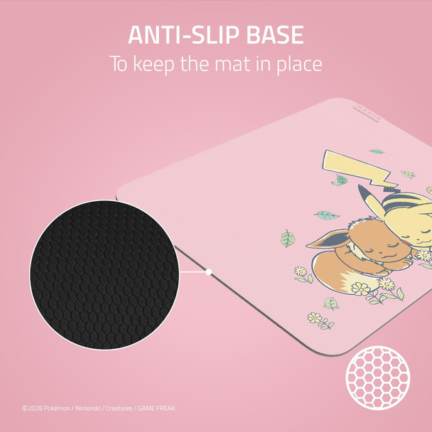 Razer Gigantus V2 Pikachu & Eevee Medium Gaming Mouse Mat 14.17" x 10.83" - RZ02-03334900-RUEA – image 4