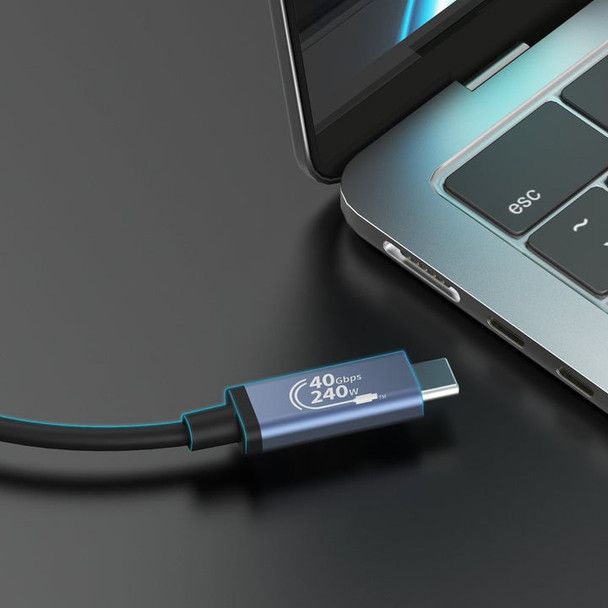 j5create JUC29L08 USB Type-C Cable 40Gbps 240W 0.8m - JUC29L08-N – image 5