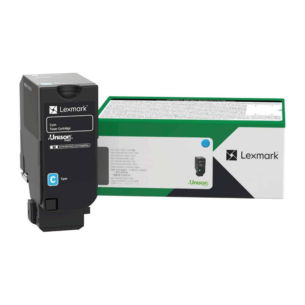 Lexmark Extra High Yield Cyan Toner Cartridge 12.5K Return Programme CS735