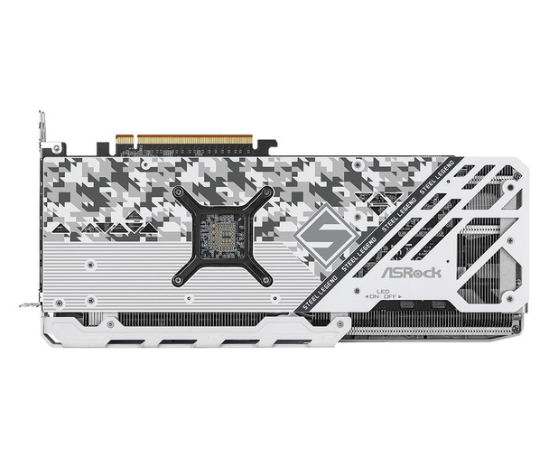 ASRock AMD Radeon RX 7800 XT Steel Legend 16GB OC GDDR6 Gaming Graphics Card – image 6