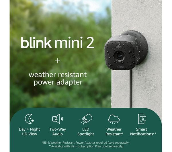 Blink Mini 2 Smart Security Camera 1080p HD Indoor Outdoor WiFi Night Vision – image 3