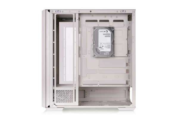Thermaltake Retro 360 TG Mid Tower ATX PC Case, Retro Style Front panel and a Tempered Glass Side panel , and supports up to a 360mm AIO for maximum cooling efficiency, Beige – image 4