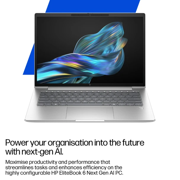 HP EliteBook 6 G1q 9M4H6AT#ABU Laptop, 14 Inch WUXGA 1920 x 1200 IPS Screen, Qualcomm Snapdragon, 16GB RAM, 512GB SSD, Qualcomm Adreno GPU, Windows 11 Pro – image 8