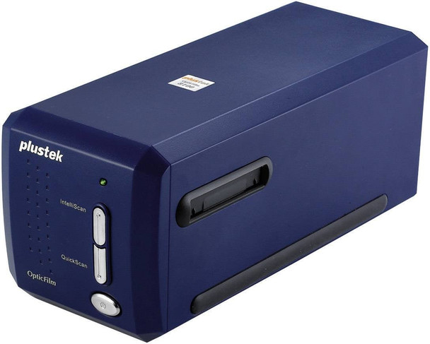 Plustek OpticFilm 8100 35mm Film and Slide Scanner, 7200 dpi, 48-Bit - 0225TS