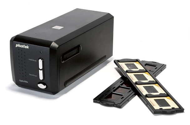 Plustek OpticFilm 8200i Ai 35mm Film Scanner, 7200 DPI, 48-Bit, USB 2.0 - 0227TS
