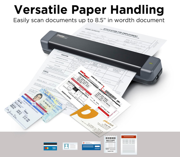 Plustek MobileOffice S410 Plus Portable Document Scanner, A4, 600 DPI, USB Powered - 0314TS – image 4