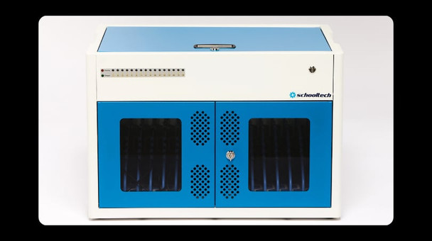 SchoolTech 16-Device USB-C Charging Cabinet 65W PD Up to 14" - ST-16-CABINET-USBC-UK – image 2