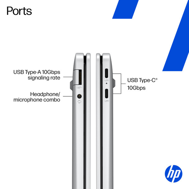 HP OmniBook 5 AI 14" Laptop Snapdragon X1P 32GB RAM 1TB SSD Windows 11 Silver - Very Good Refurbished – image 5