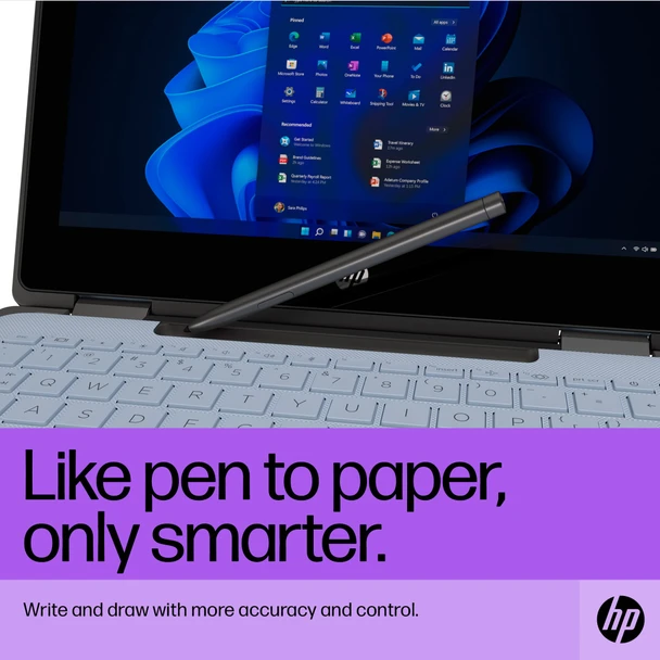 HP Slim Rechargeable Pen for Pro x360 Fortis 11 435 Laptop Stylus Black New – image 5