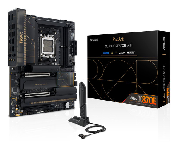 ASUS ProArt X870E-CREATOR WIFI AM5 ATX Motherboard DDR5 PCIe 5.0 USB4 10G LAN