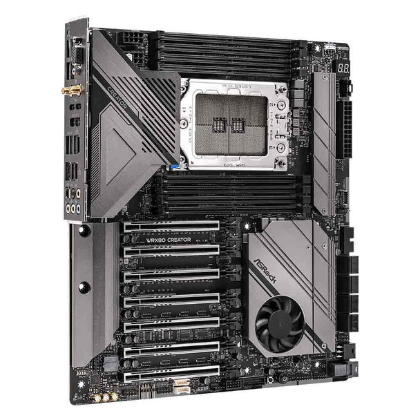 ASRock WRX80 Creator R2.0 sWRX8 AMD Threadripper PRO E-ATX Motherboard PCIe 4.0