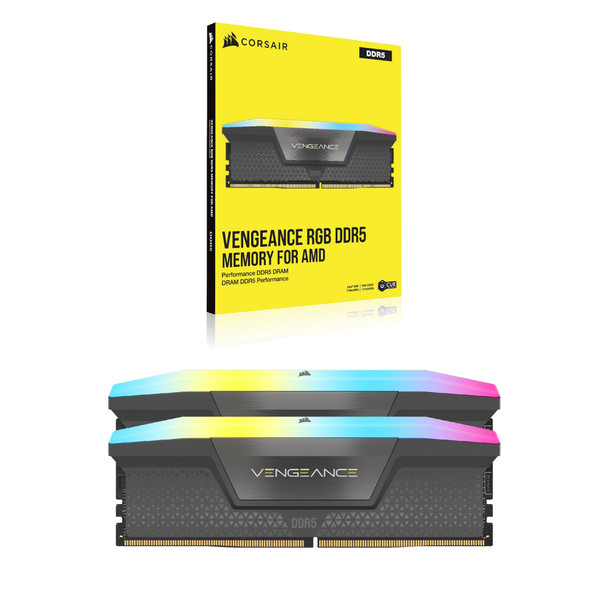 CORSAIR VENGEANCE RGB DDR5 16GB (2 x 8GB) Up To 5600MHz AMD INTEL RAM – image 6