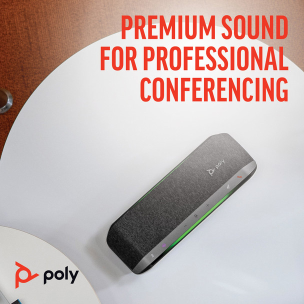 Poly Sync 40 Microsoft Teams Certified Bluetooth Speakerphone, USB-A/USB-C, 30h Battery - 77P35AA – image 10