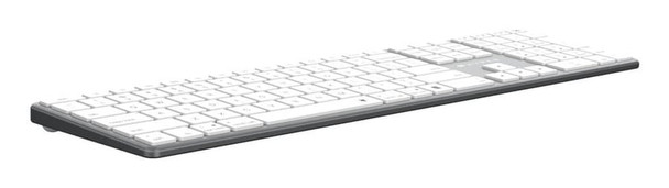 HyperSpace Full-Size Bluetooth Keyboard, Backlit, Rechargeable, UK Layout, Grey - Targus HS2310UK – image 2