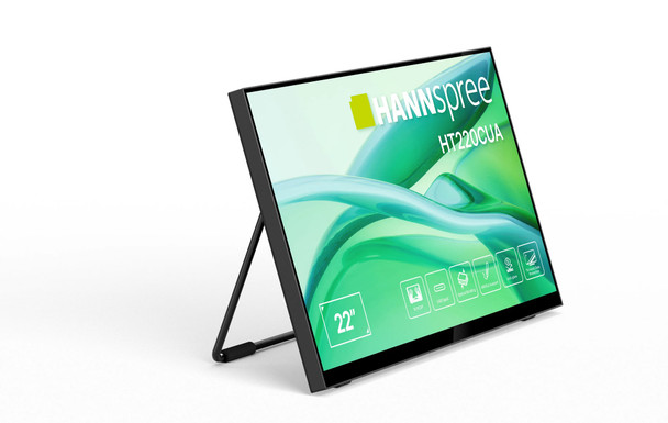 Hannspree HT220CUA 21.4" Full HD Touchscreen Monitor, 10-Point Touch, USB-C, MPP 2.0 Stylus Support - HT220CUA – image 2