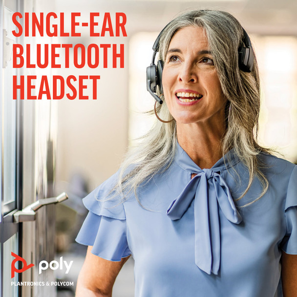 Poly Voyager 4310 Mono Bluetooth Headset, BT700 USB-A Adapter, Up to 24h Talk Time, 50m Range - 76U48AA – image 7