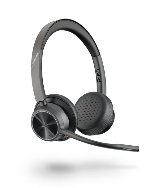 Poly Voyager 4320 Microsoft Teams Certified Wireless Headset, Bluetooth, BT700 USB-A Adapter - 77Y98AA – image 2
