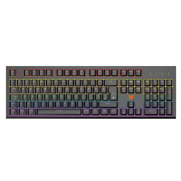 VIDA Magna Magnetic RGB Gaming Keyboard, Rapid Trigger, Full-Size, Wired USB, UK QWERTY, Black - MAGNA-BLK