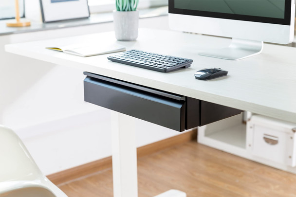 DIGITUS Under-Desk Drawer, Extendable, 48cm Deep, 5kg Load, Steel Frame, Black - DA-90443 – image 4