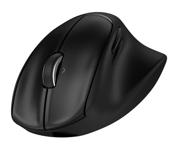 HP 725M Tilt Ergonomic Wireless Mouse, 21° Semi-Vertical, 6000 DPI, Bluetooth + Dongle, Black - BH0Z5AA#ABB – image 6