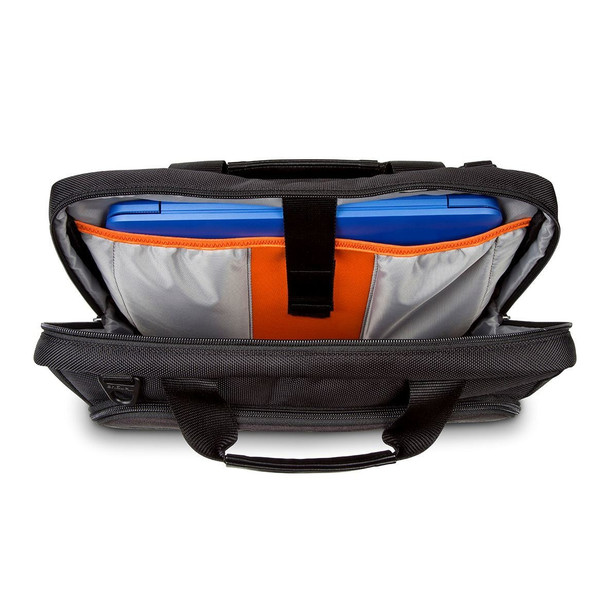 Targus CitySmart Slimline Topload Laptop Case for 12-14" Laptops, Multi-Fit Cradle, Black/Grey - TBT913GL – image 3